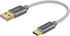 CableCreation 6 inch USB C Cable , Short USB to USB C 3A Fast Charging Cable, Braided USB C Male to USB Male Cable for Power Bank, Galaxy S23, iPa...